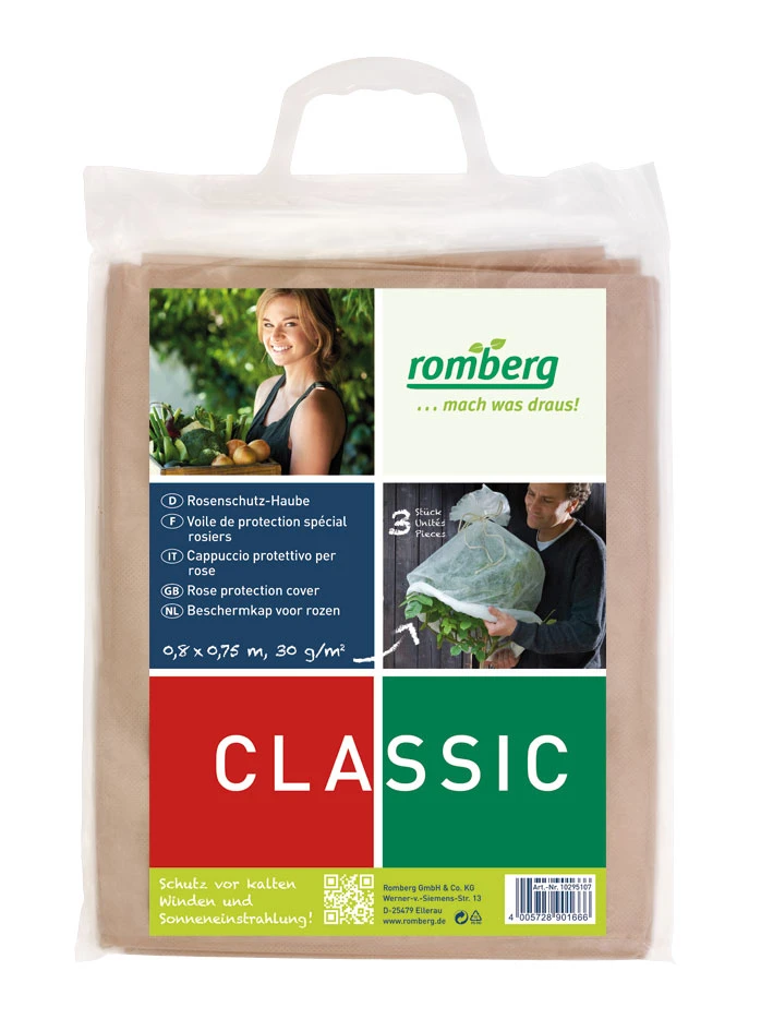 80 X 75 Cm Vlies-Rosenschutz-Hauben (3 Stück) | Rosenvlies Von Romberg 3 80 X 75 Cm Vlies-Rosenschutz-Hauben (3 Stück) | Rosenvlies Von Romberg