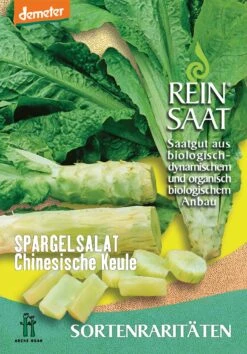 Spargelsalat Chinesische Keule | BIO Salatsamen Von Reinsaat
