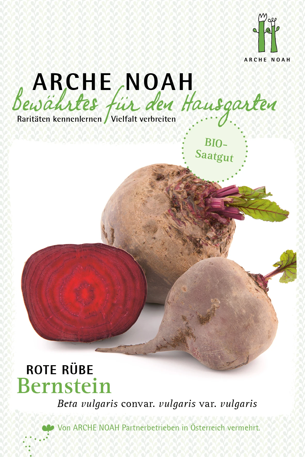 Rote Rübe Bernstein | BIO Rübensamen Von Arche Noah 3 Rote Rübe Bernstein | BIO Rübensamen Von Arche Noah