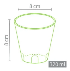 8 X 8 Cm Anzuchttopf Rund (1370 Stück) | Anzuchttöpfe Von Fertil -Garten- Und Outdoor-Geschäfte 537174 8 x 8 cm Anzuchttoepfe rund 1370 Stueck 510 C 2