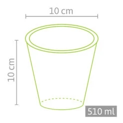 10 X 10 Cm Anzuchttopf Rund (810 Stück) | Anzuchttöpfe Von Fertil -Garten- Und Outdoor-Geschäfte 537175 10 x 10 cm Anzuchttoepfe rund 810 Stueck 513 C 2