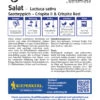 Salat Crispita II Und Crispita Red (Saatteppich) | Salatsamen Von Kiepenkerl -Garten- Und Outdoor-Geschäfte 540150 Salat Crispita II und Crispita Red Saatteppich 1