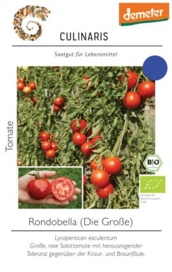 Freilandtomate Rondobella | BIO Freilandtomatensamen Von Culinaris