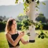 Sissi Strawberry Erdbeerturm Hanging Weiß (4 Etagen) | Erdbeertürme Von Gusta Garden -Garten- Und Outdoor-Geschäfte 543597 Sissi Strawberry Hanging weiss 4 Etagen 3
