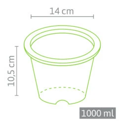 10,5 X 14 Cm Anzuchttopf NT Rund (484 Stück) | Anzuchttöpfe Von Fertil 7 10,5 X 14 Cm Anzuchttopf NT Rund (484 Stück) | Anzuchttöpfe Von Fertil -Garten- Und Outdoor-Geschäfte 548141 10 5 x 14 cm Anzuchttoepfe rund 484 Stueck 593 C 2