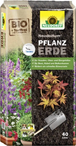 NeudoHum PflanzErde (40 L) | Anzucht &amp; Gartenzubehör Von Neudorff