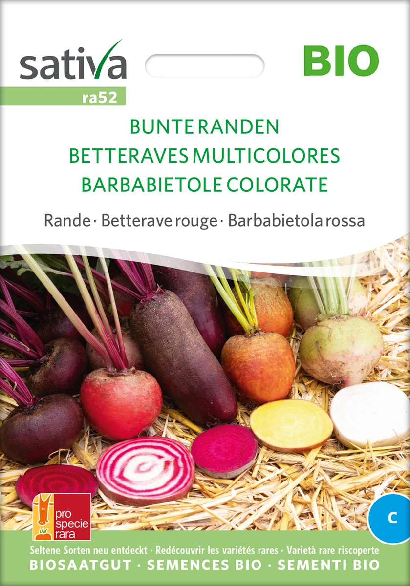 Bunte Randen (Rote Rübe) | BIO Rübensamen Von Sativa Rheinau 3 Bunte Randen (Rote Rübe) | BIO Rübensamen Von Sativa Rheinau