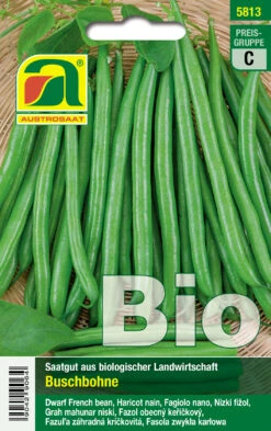 Buschbohnen Domino | BIO Buschbohnensamen Von Austrosaat -Garten- Und Outdoor-Geschäfte 550710 BIO Buschbohnen Domino 5813 as 0