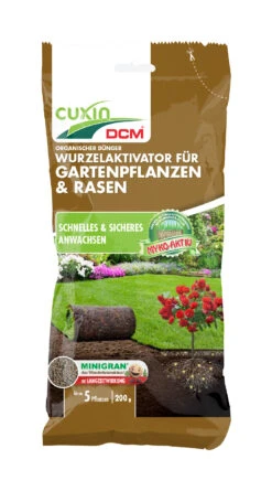 Wurzelaktivator Für Gartenpflanzen &amp; Rasen (200 G) | BIO Bodenverbesserung Von Cuxin DCM