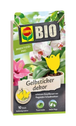 Gelbsticker Dekor (10 Stück) | BIO Fallen Und Fernhaltemittel Von COMPO