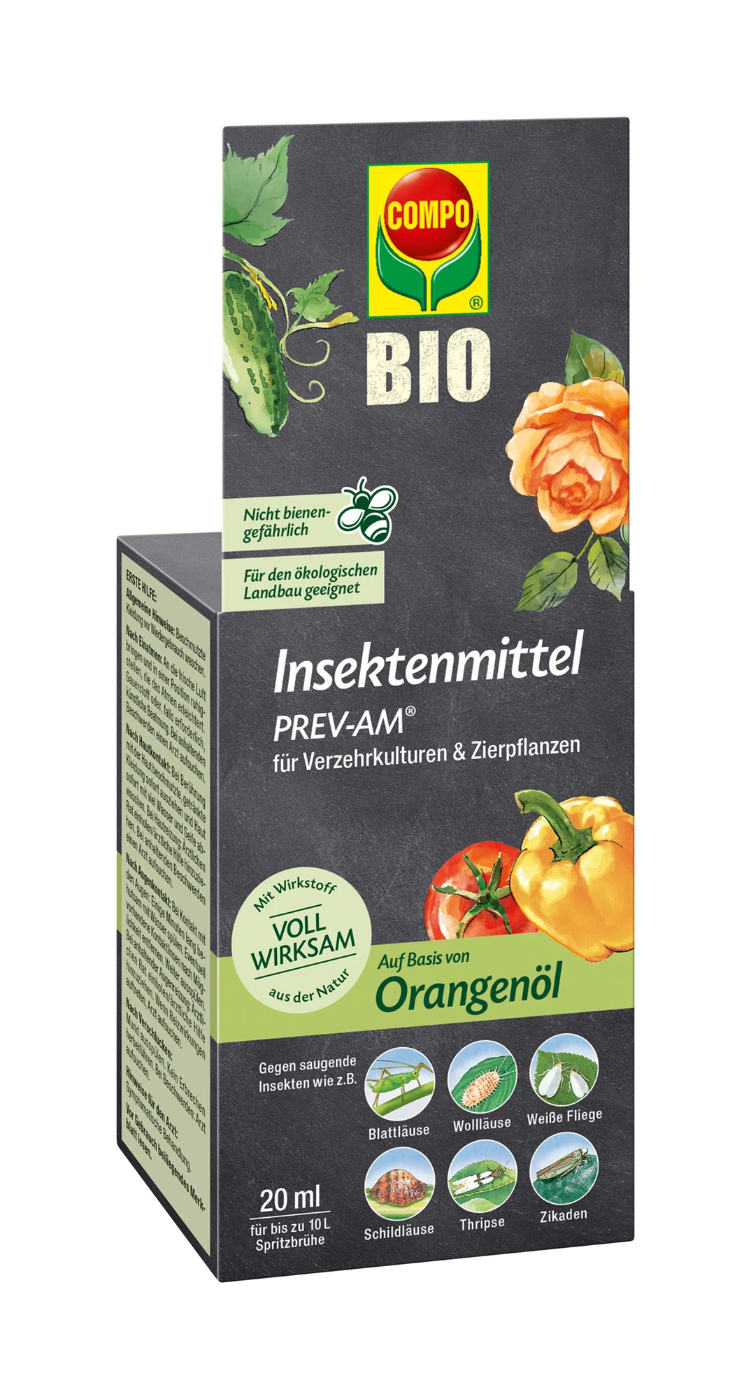 Insektenmittel PREV-AM (20 Ml) | Pflanzenschutz Von COMPO 3 Insektenmittel PREV-AM (20 Ml) | Pflanzenschutz Von COMPO