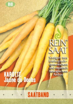 Möhre Jaune Du Doubs (Saatband) | BIO Möhrensamen Von Reinsaat