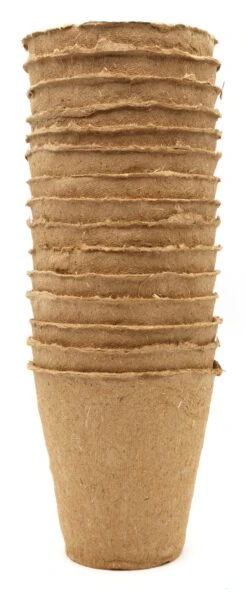 10 Cm Anzuchttopf Rund Auf Holzfaser Basis | Anzuchttöpfe Von FLORTUS -Garten- Und Outdoor-Geschäfte 552305 10 cm Anzuchttopf rund auf Holzfaser Basis 15 Stueck 2000 0597 2