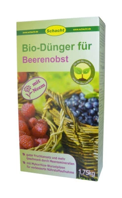 Dünger Für Beerenobst Mit Mykorrhiza Und Neem (1,75 Kg) | BIO Dünger Von Schacht