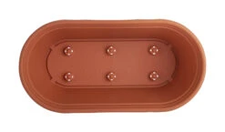 60 Cm Ovaler Blumentrog Terrakotta | Töpfe Von Clever Pots -Garten- Und Outdoor-Geschäfte 553513 60 cm ovaler Blumentopf Terrakotta 1 Stueck 515792 kp 2