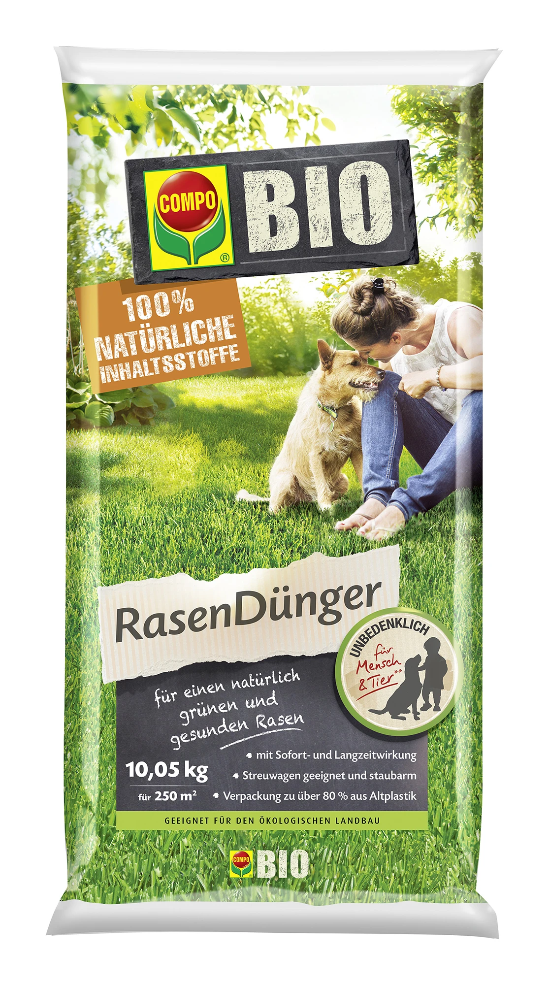 Rasendünger (10,05 Kg) | BIO Rasendünger Von COMPO 3 Rasendünger (10,05 Kg) | BIO Rasendünger Von COMPO