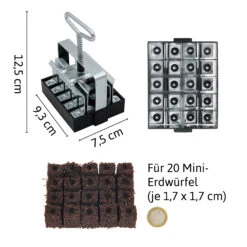 Erdballenpressen Maxi Set | Erdtopfpressen Von Ladbrooke Soil Blockers -Garten- Und Outdoor-Geschäfte 556238 Erdballenpressen Maxi Set 2000 0981 3