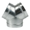 Y-Stück, Metall, ø 125 Mm -Garten- Und Outdoor-Geschäfte 556876 Y Stueck Metall 125 mm 524372 Ventilution Y Stueck Metall fuer 125 m