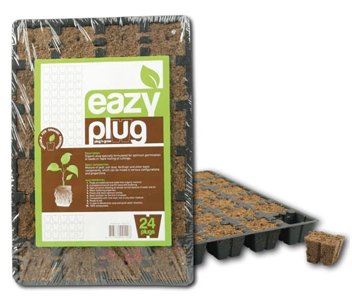 Eazy Plug Anzuchtwürfel CT24, 3,5 X 3,5 Cm, Tray Mit 24 St. | Anzuchttray 3 Eazy Plug Anzuchtwürfel CT24, 3,5 X 3,5 Cm, Tray Mit 24 St. | Anzuchttray