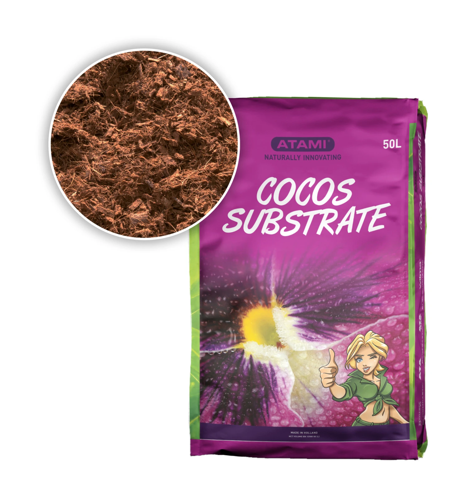 Atami Cocos Substrate, 50 L | Kokossubstrat 3 Atami Cocos Substrate, 50 L | Kokossubstrat
