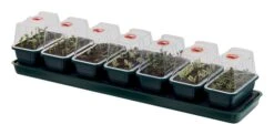 76 X 18,5 X 15 Cm Selbstbewässerungs-Anzuchtset Super 7 | Zimmergewächshaus Von Garland -Garten- Und Outdoor-Geschäfte 558779 76 x 18 5 x 15 cm Selbstbewaesserungs Anzuchtset Super 7 G136 gl 0