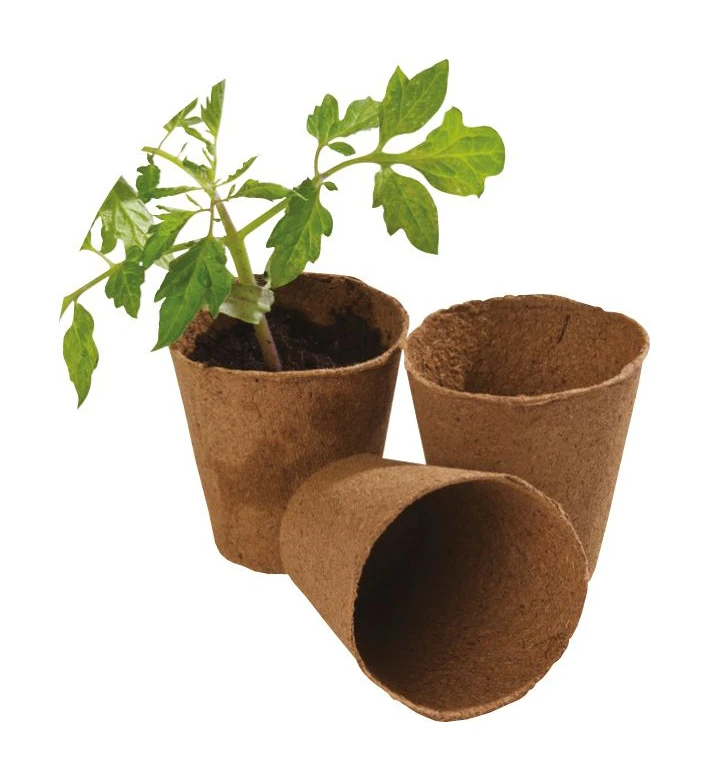 8 Cm Runde Fasertöpfe | Anzuchttöpfe Von Garland 3 8 Cm Runde Fasertöpfe | Anzuchttöpfe Von Garland