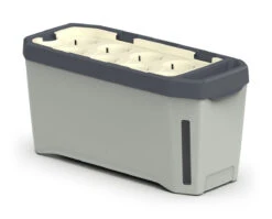 HARRY HERBS Hellgrau Ohne Haube | Kräutertöpfe Von Gusta Garden -Garten- Und Outdoor-Geschäfte 560335 HARRY HERBS hellgrau ohne Haube 100B20 gg 0